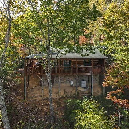 View! Cozy, Private, Fireplace, Hot Tub Log Cabin, Honeymoon! Sevierville Extérieur photo