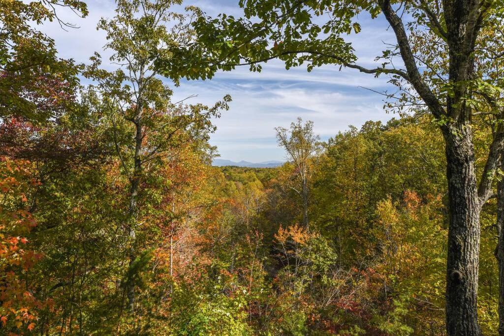 View! Cozy, Private, Fireplace, Hot Tub Log Cabin, Honeymoon! Sevierville Extérieur photo
